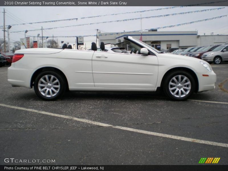  2010 Sebring Touring Convertible Stone White