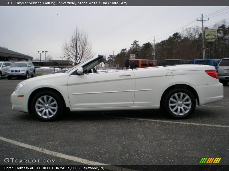  2010 Sebring Touring Convertible Stone White