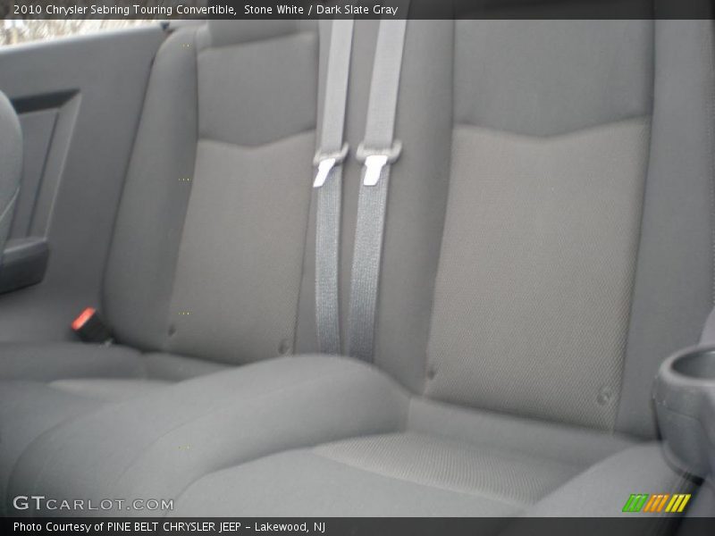 Stone White / Dark Slate Gray 2010 Chrysler Sebring Touring Convertible