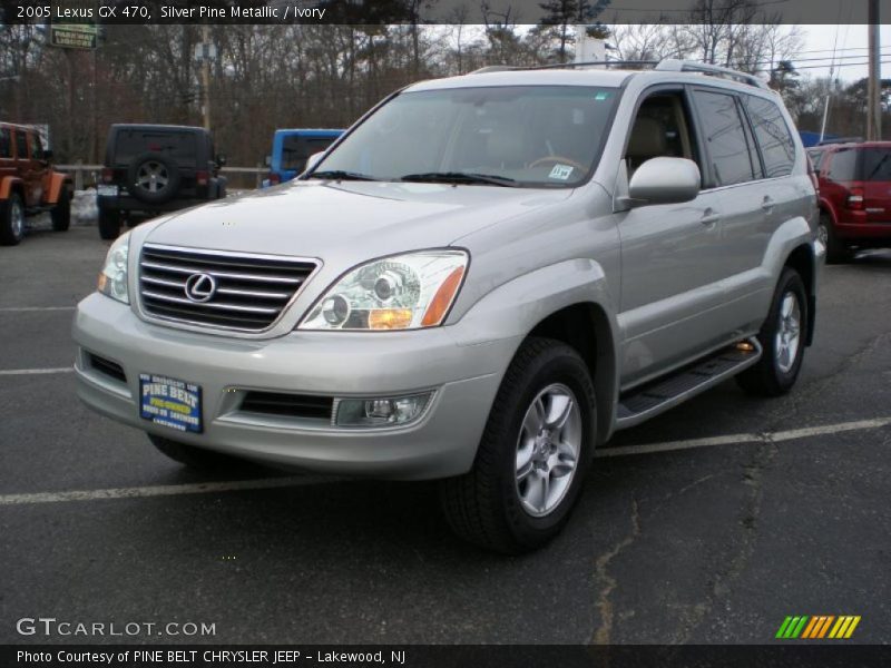 Silver Pine Metallic / Ivory 2005 Lexus GX 470