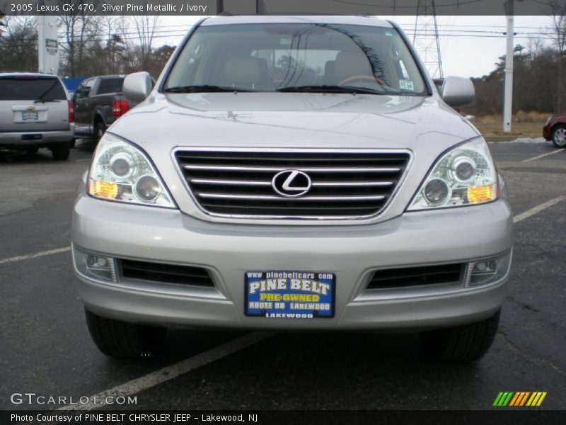 Silver Pine Metallic / Ivory 2005 Lexus GX 470