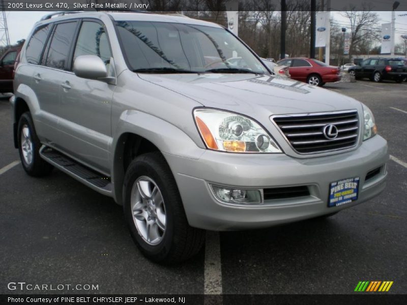 Silver Pine Metallic / Ivory 2005 Lexus GX 470