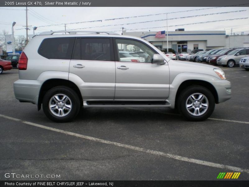 Silver Pine Metallic / Ivory 2005 Lexus GX 470