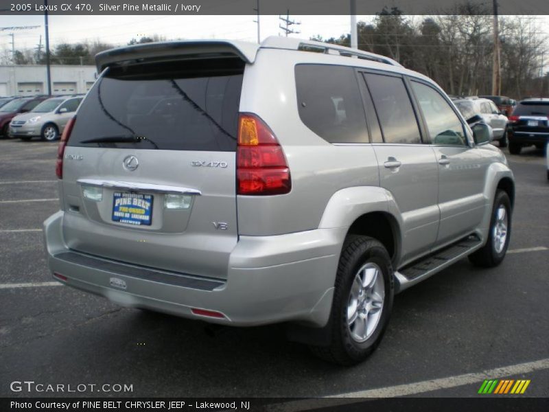 Silver Pine Metallic / Ivory 2005 Lexus GX 470