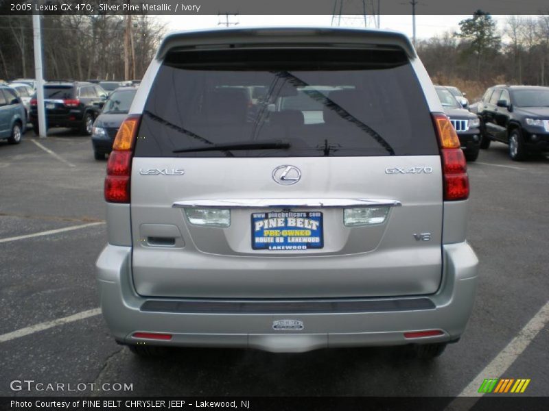 Silver Pine Metallic / Ivory 2005 Lexus GX 470