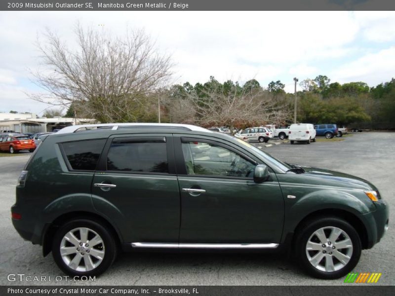  2009 Outlander SE Manitoba Green Metallic