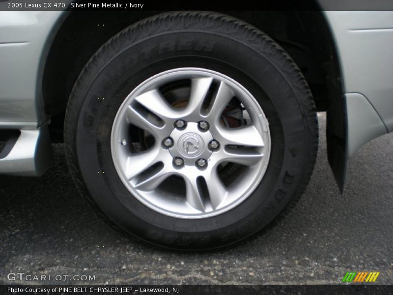 Silver Pine Metallic / Ivory 2005 Lexus GX 470