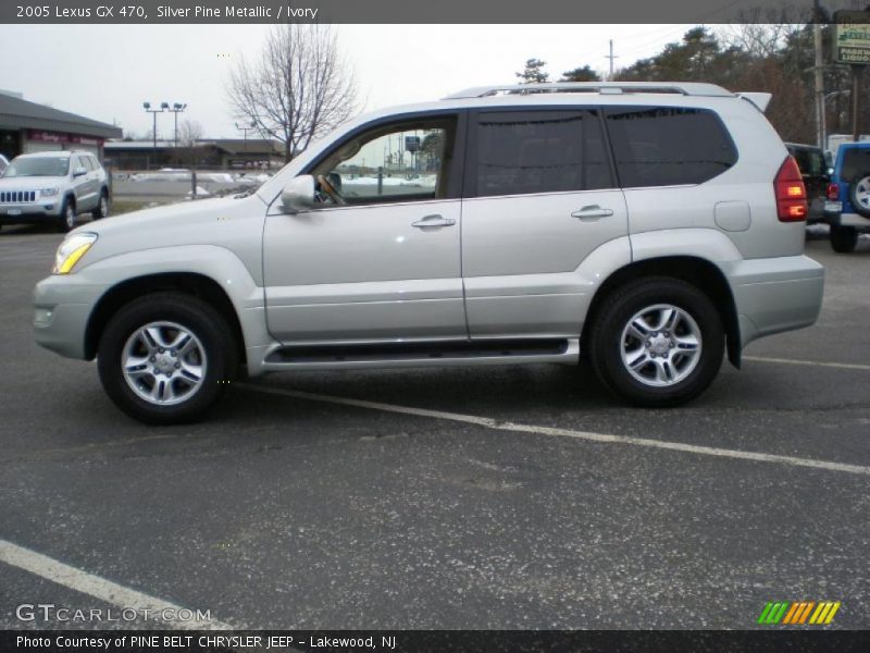 Silver Pine Metallic / Ivory 2005 Lexus GX 470