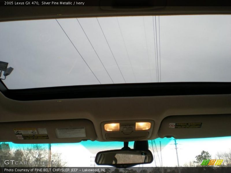 Silver Pine Metallic / Ivory 2005 Lexus GX 470