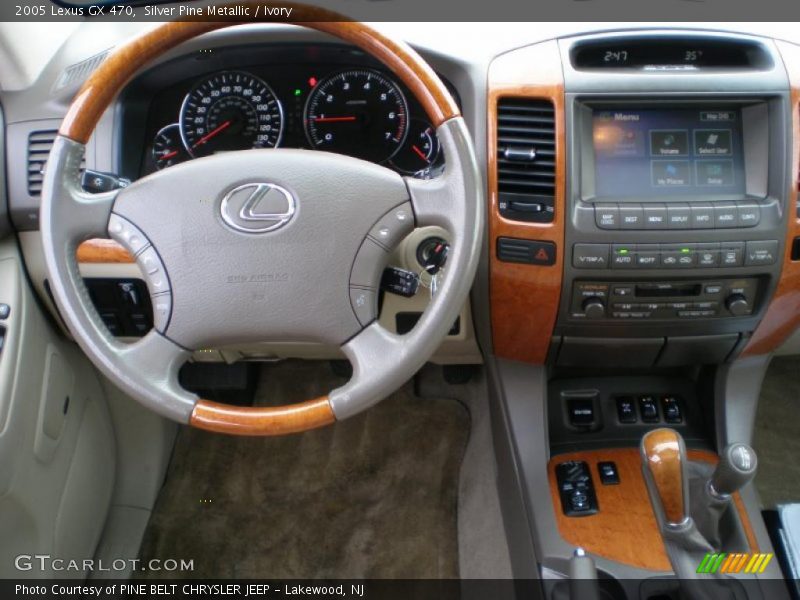 Silver Pine Metallic / Ivory 2005 Lexus GX 470