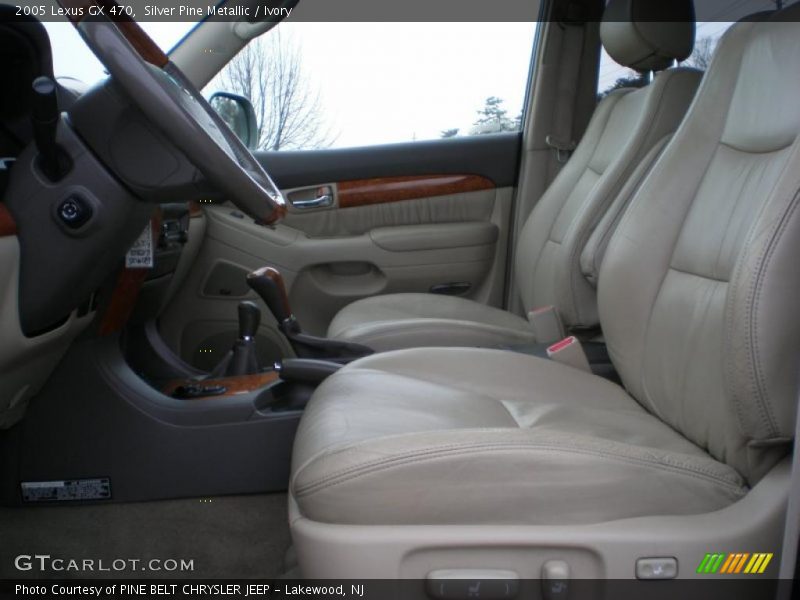 Silver Pine Metallic / Ivory 2005 Lexus GX 470
