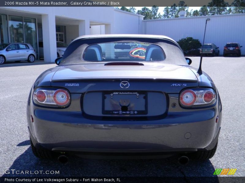 Galaxy Gray Metallic / Black 2006 Mazda MX-5 Miata Roadster