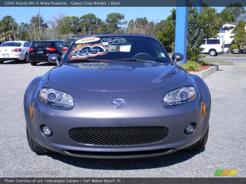 Galaxy Gray Metallic / Black 2006 Mazda MX-5 Miata Roadster