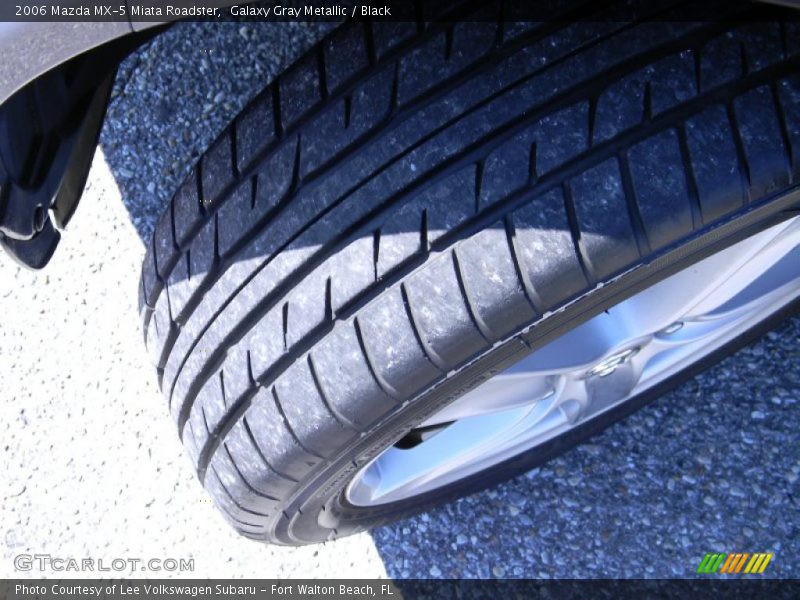 Galaxy Gray Metallic / Black 2006 Mazda MX-5 Miata Roadster