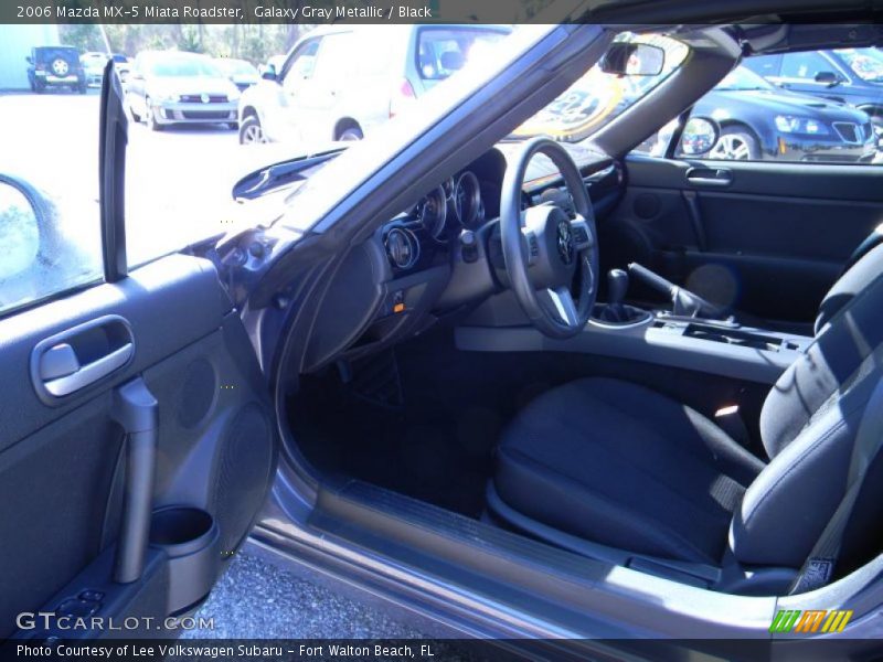 Galaxy Gray Metallic / Black 2006 Mazda MX-5 Miata Roadster