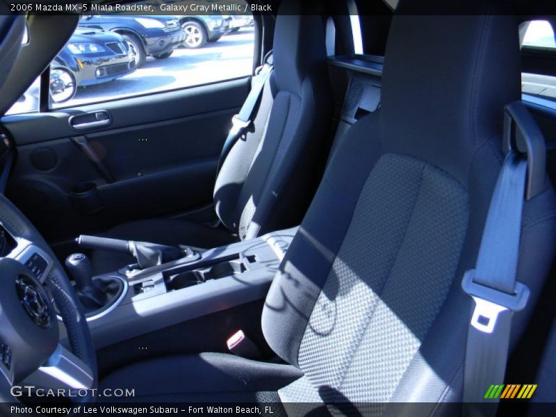 Galaxy Gray Metallic / Black 2006 Mazda MX-5 Miata Roadster