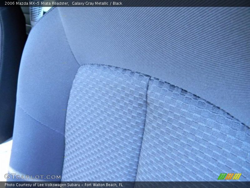 Galaxy Gray Metallic / Black 2006 Mazda MX-5 Miata Roadster