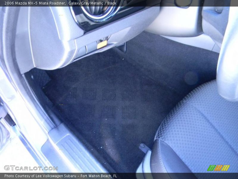 Galaxy Gray Metallic / Black 2006 Mazda MX-5 Miata Roadster