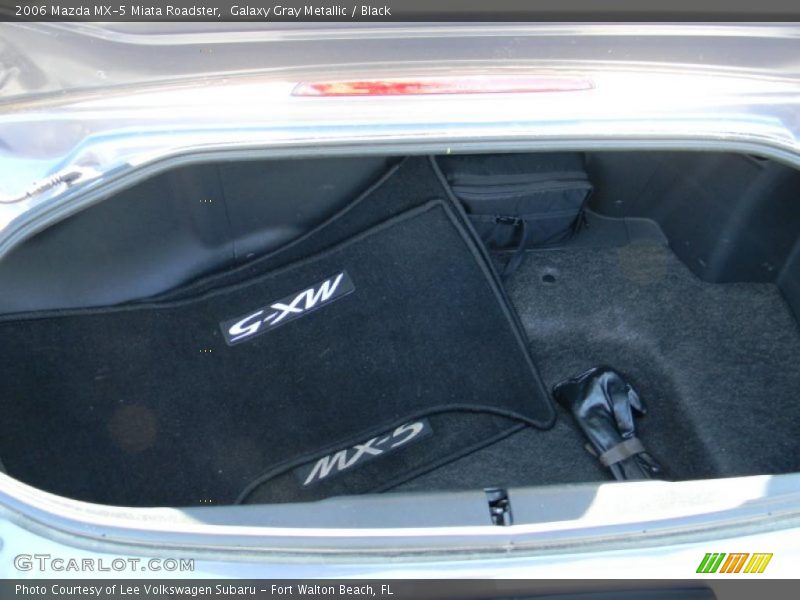 Galaxy Gray Metallic / Black 2006 Mazda MX-5 Miata Roadster