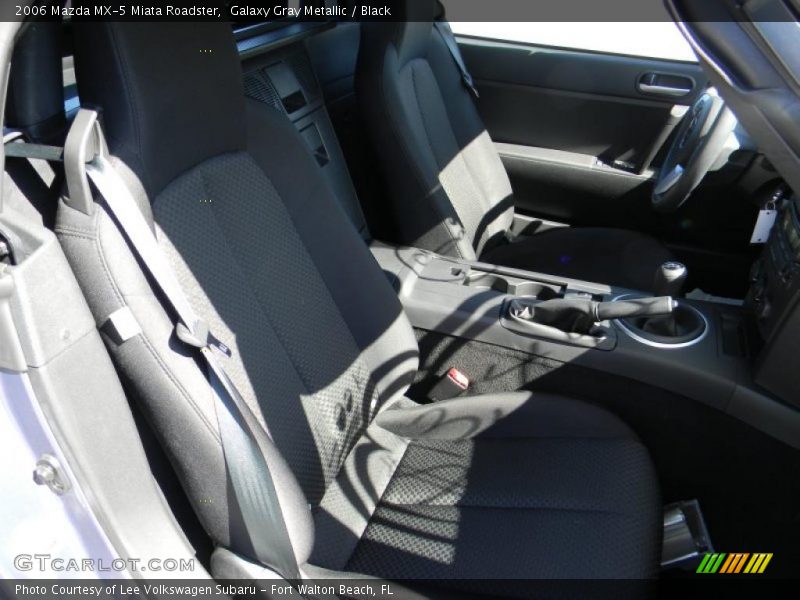Galaxy Gray Metallic / Black 2006 Mazda MX-5 Miata Roadster