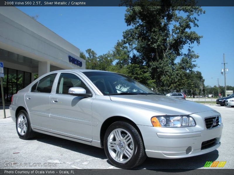 Silver Metallic / Graphite 2008 Volvo S60 2.5T
