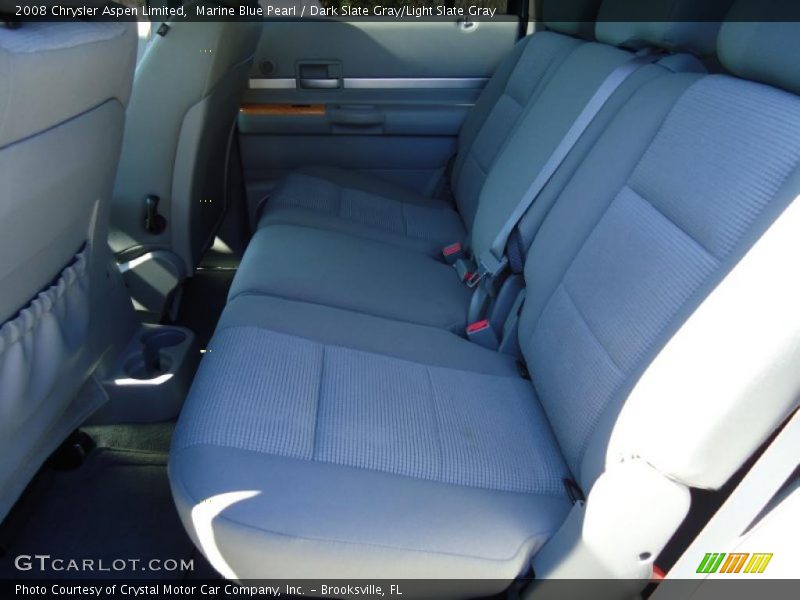 Marine Blue Pearl / Dark Slate Gray/Light Slate Gray 2008 Chrysler Aspen Limited