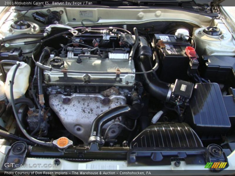  2001 Galant ES Engine - 2.4 Liter SOHC 16-Valve 4 Cylinder