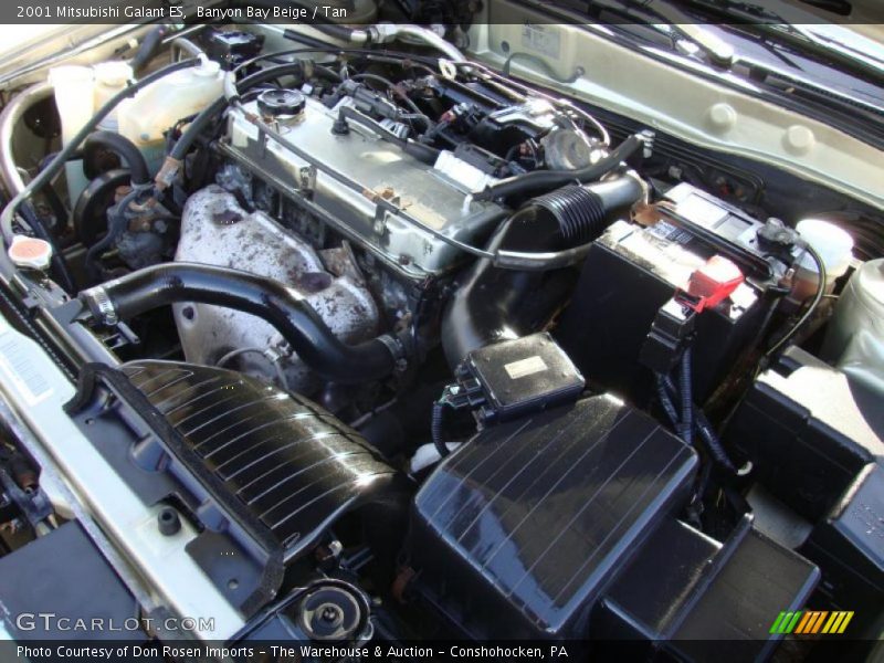  2001 Galant ES Engine - 2.4 Liter SOHC 16-Valve 4 Cylinder