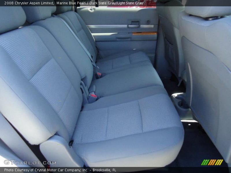 Marine Blue Pearl / Dark Slate Gray/Light Slate Gray 2008 Chrysler Aspen Limited