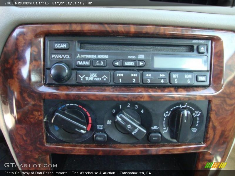 Controls of 2001 Galant ES