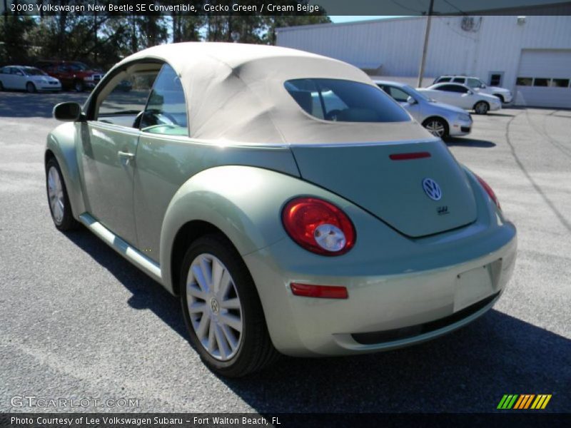  2008 New Beetle SE Convertible Gecko Green