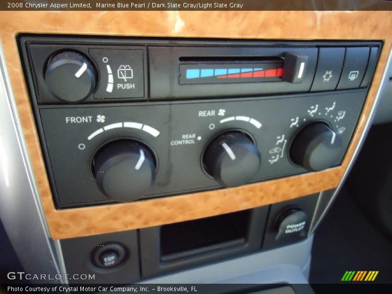 Controls of 2008 Aspen Limited