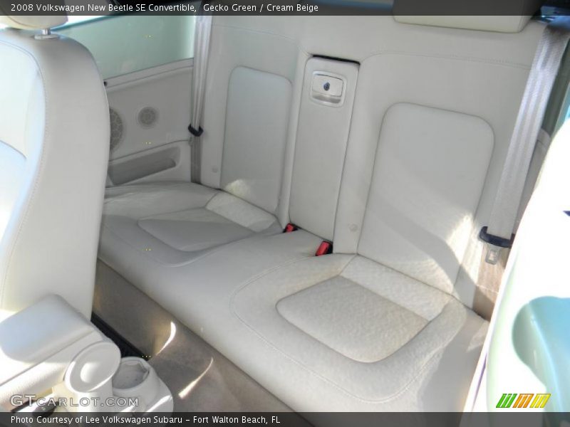  2008 New Beetle SE Convertible Cream Beige Interior