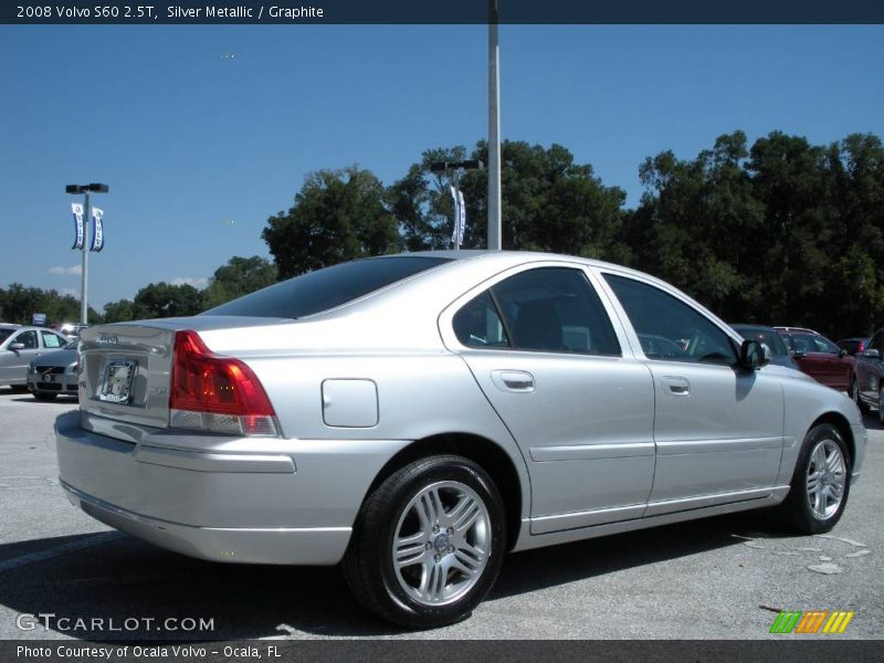 Silver Metallic / Graphite 2008 Volvo S60 2.5T