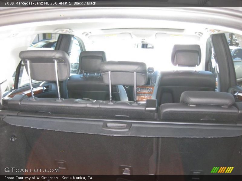 Black / Black 2009 Mercedes-Benz ML 350 4Matic