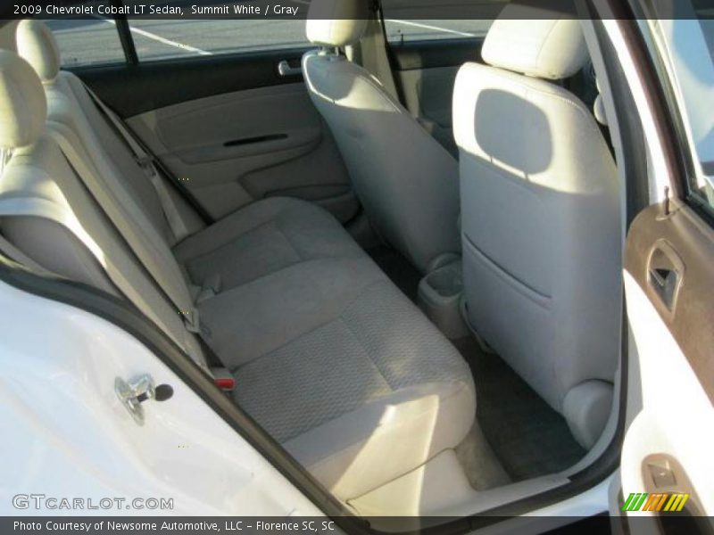 Summit White / Gray 2009 Chevrolet Cobalt LT Sedan