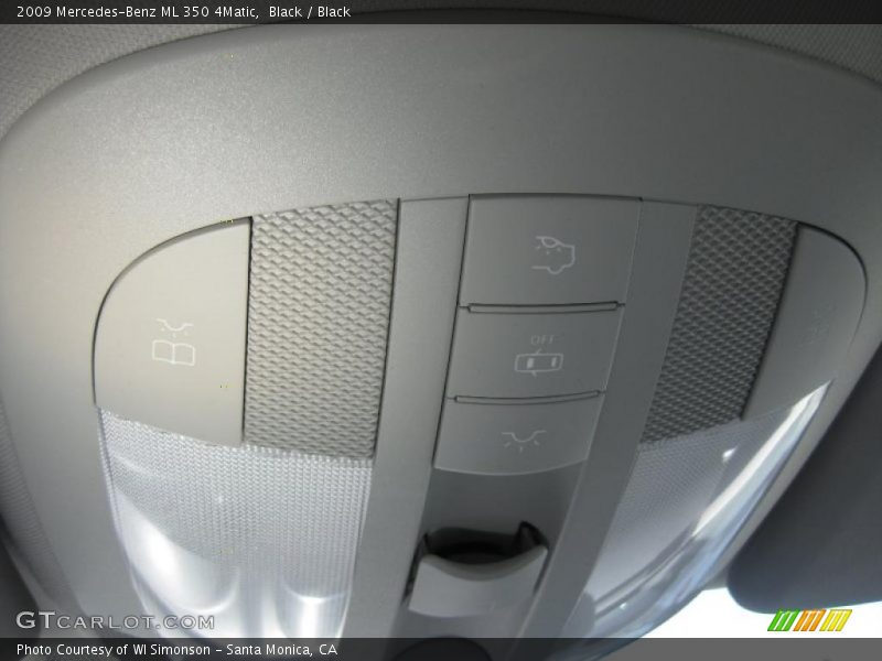 Black / Black 2009 Mercedes-Benz ML 350 4Matic