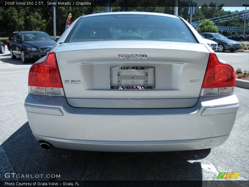 Silver Metallic / Graphite 2008 Volvo S60 2.5T