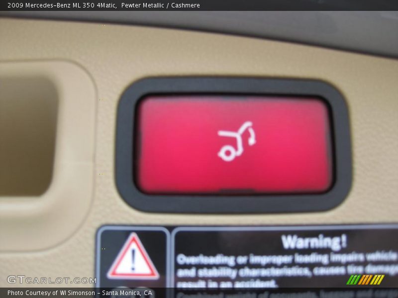 Pewter Metallic / Cashmere 2009 Mercedes-Benz ML 350 4Matic