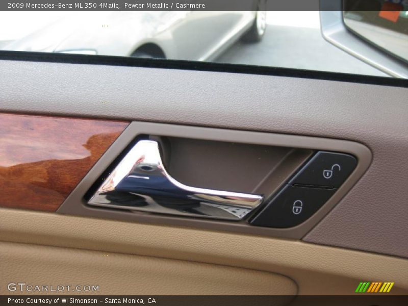 Pewter Metallic / Cashmere 2009 Mercedes-Benz ML 350 4Matic