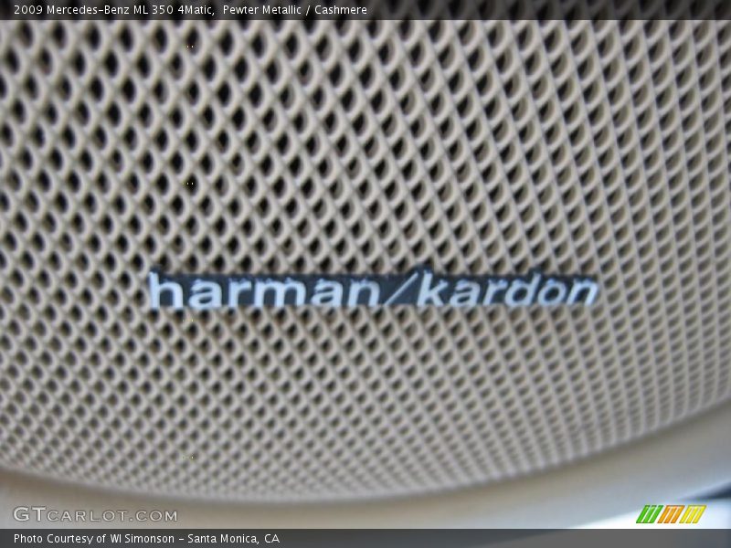 Pewter Metallic / Cashmere 2009 Mercedes-Benz ML 350 4Matic