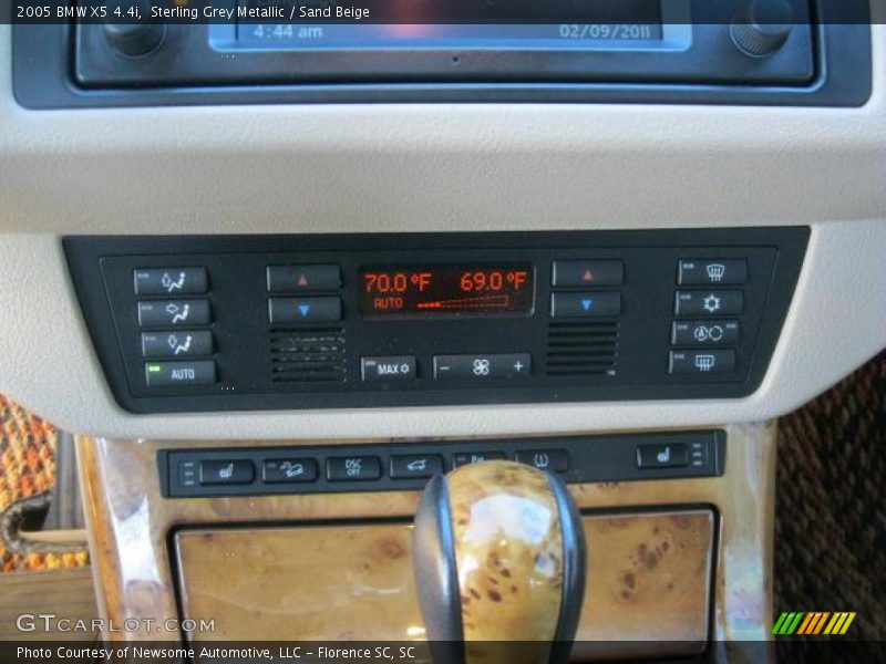 Sterling Grey Metallic / Sand Beige 2005 BMW X5 4.4i