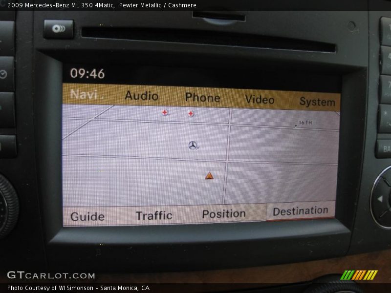 Pewter Metallic / Cashmere 2009 Mercedes-Benz ML 350 4Matic