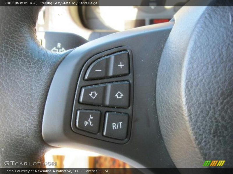 Sterling Grey Metallic / Sand Beige 2005 BMW X5 4.4i