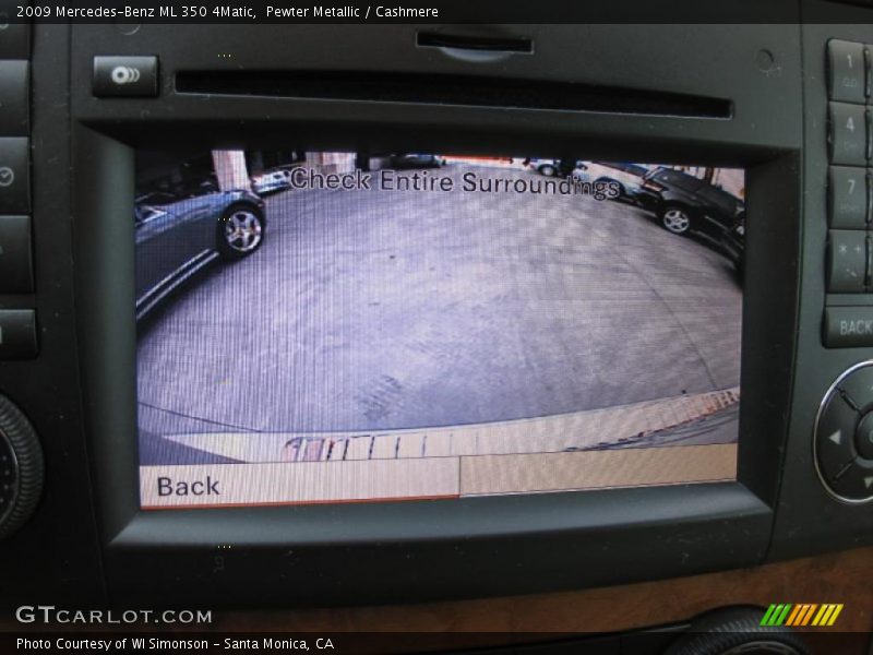 Pewter Metallic / Cashmere 2009 Mercedes-Benz ML 350 4Matic