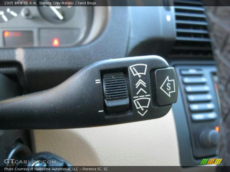 Sterling Grey Metallic / Sand Beige 2005 BMW X5 4.4i