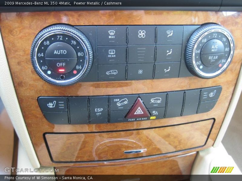 Pewter Metallic / Cashmere 2009 Mercedes-Benz ML 350 4Matic