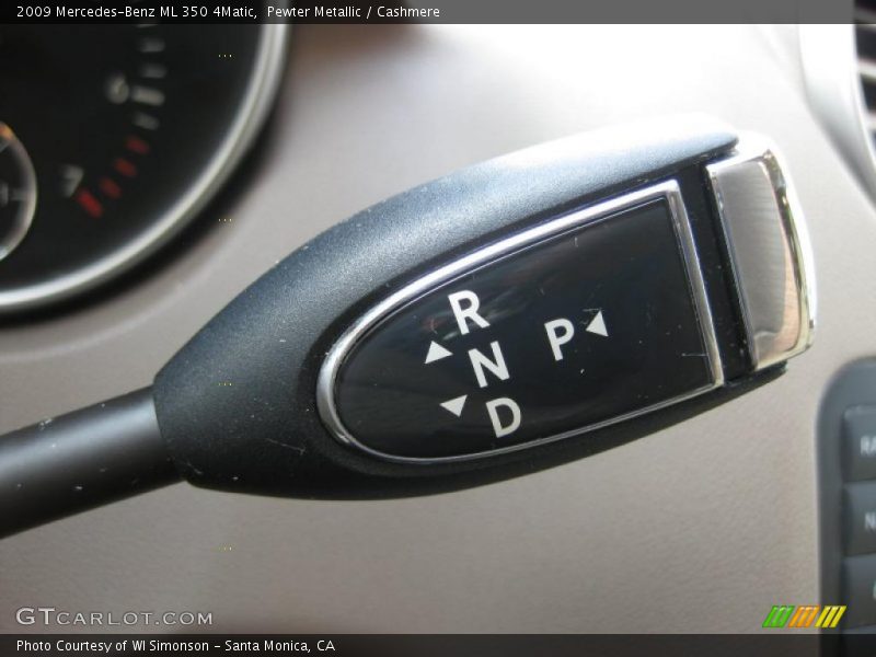Pewter Metallic / Cashmere 2009 Mercedes-Benz ML 350 4Matic