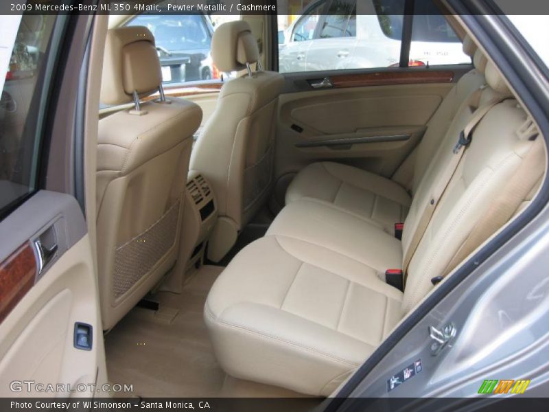 Pewter Metallic / Cashmere 2009 Mercedes-Benz ML 350 4Matic