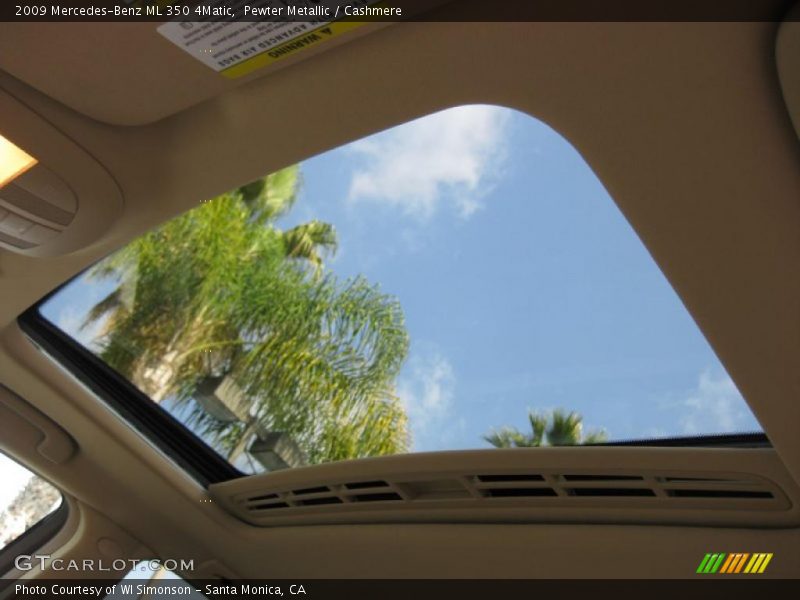 Pewter Metallic / Cashmere 2009 Mercedes-Benz ML 350 4Matic